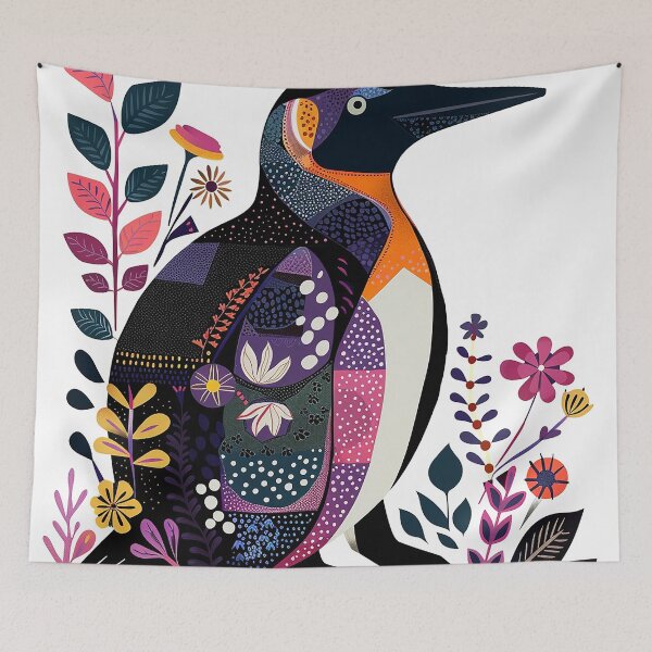 Item preview, Penguin Illustration Art designed and sold by nomiraclehere.