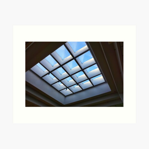 Mall Skylight Art Print