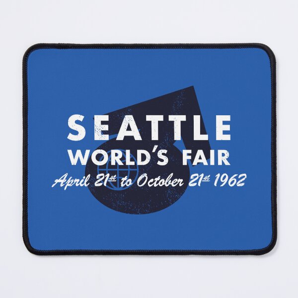 Item preview, 1962 Seattle World's Fair Dates with Background Icon designed and sold by deadmansupplyco.