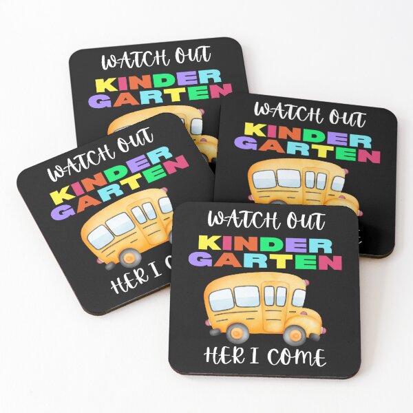 Item preview, Watch Out Kindergarten Here I Come Bus Back To School designed and sold by sumajouda.