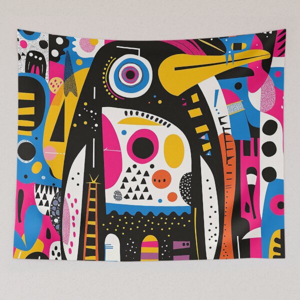 Item preview, Penguin Illustration Art designed and sold by nomiraclehere.