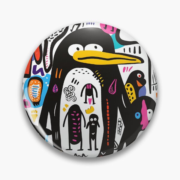 Item preview, Penguin Illustration Art designed and sold by nomiraclehere.
