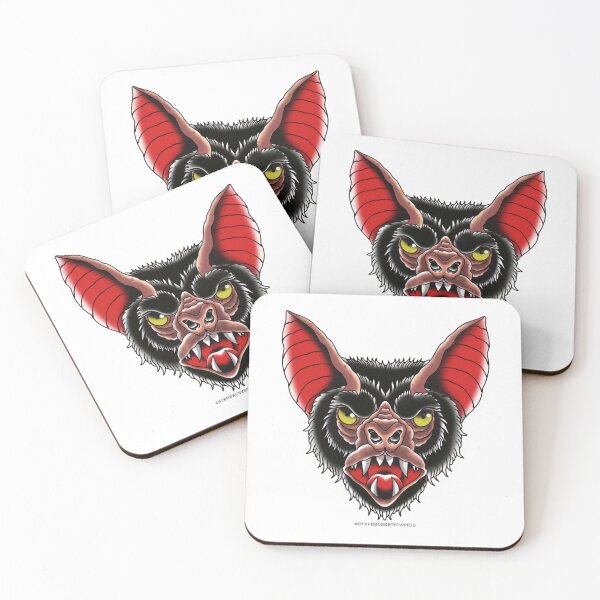 Item preview, Traditional bat head  designed and sold by SteveTattoo.
