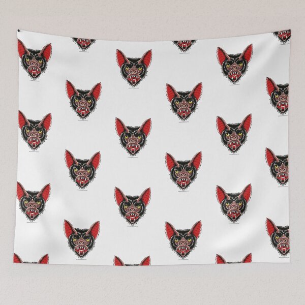 Item preview, Traditional bat head  designed and sold by SteveTattoo.