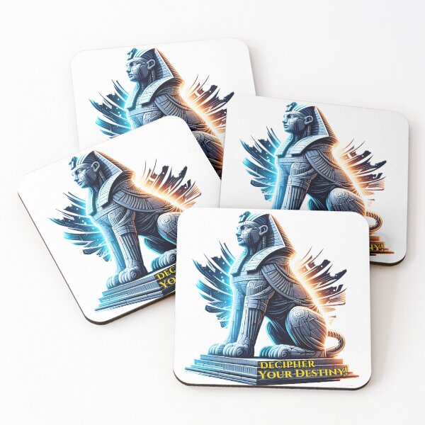 Item preview, Decipher, Your Destiny: Sphinx on Pedestal, Quote: "Your potential knows no bounds." designed and sold by Dantin.