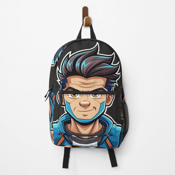 Item preview, Cool Dude with Golden Gaze: A Cartoon Man Exuding Confidence designed and sold by JRPicArt1.