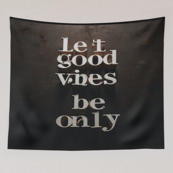 Item preview, Let Good Vibes Be Only: Embrace Positivity and Joy designed and sold by merve02shop.
