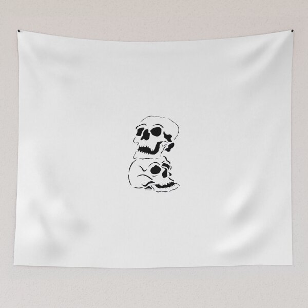 Item preview, Two skulls decoratively stacked designed and sold by ZoffArt-Shop.