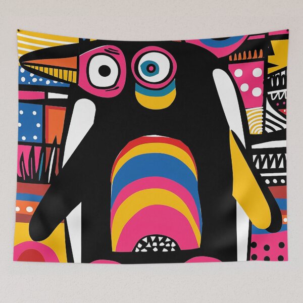 Item preview, Penguin Illustration Art designed and sold by nomiraclehere.