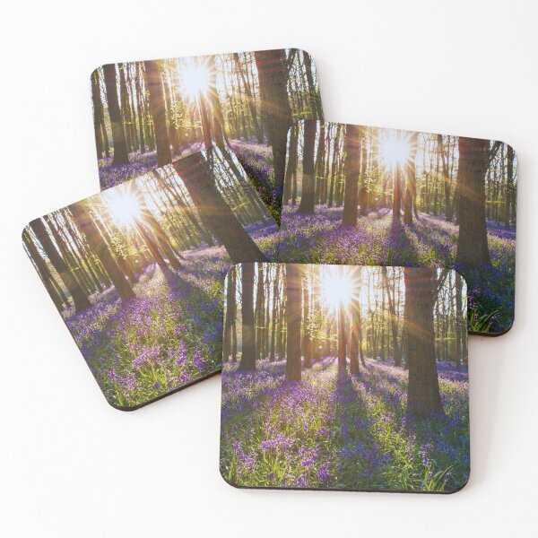 Item preview, Bluebells photograph  designed and sold by AntiqueWhiteArt.