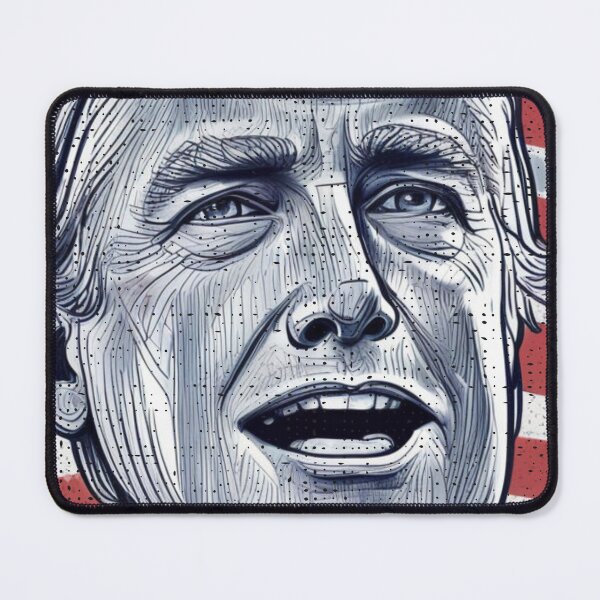 Item preview, Anonymous politician in the US gets ready for photo shoot designed and sold by Purpleflex.
