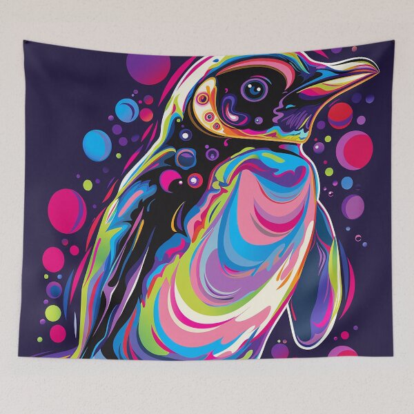 Item preview, Penguin Illustration Art designed and sold by nomiraclehere.