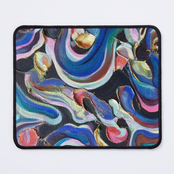 Aperçu de l'œuvre "Méfait" peinture abstraite acrylique créée et vendue par KatarinaEva.