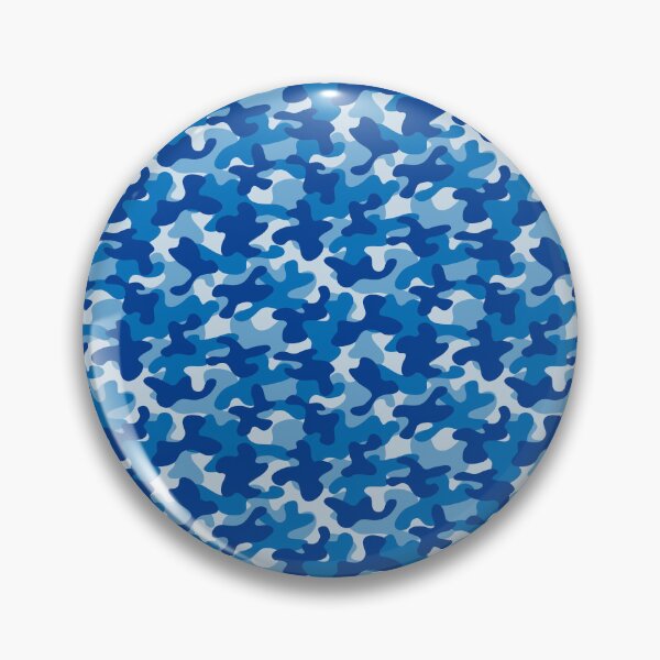Item preview, Seamless Camouflage Blue #7 designed and sold by MadeInR.