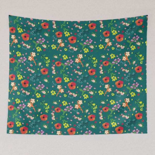 Item preview, Elegant Floristic Pattern - Nature-Inspired Design designed and sold by Dalia Bieliūnaitė.