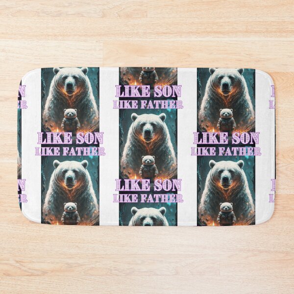 Item preview, Like father like son with bears happy cute romantic gifts for boys designed and sold by thankful-loco.