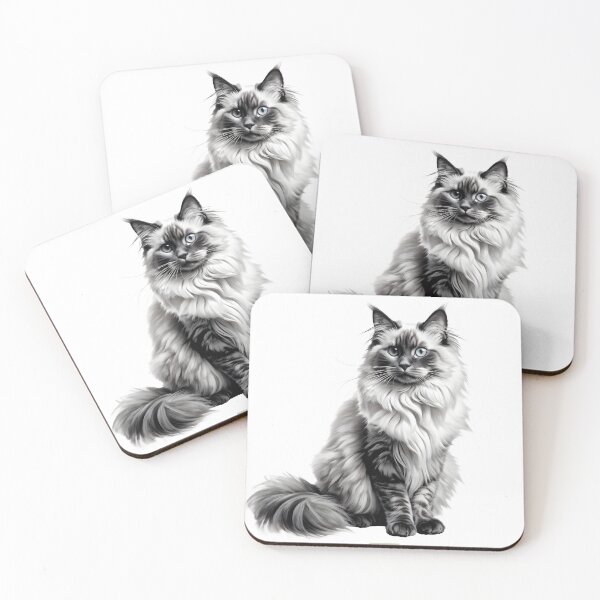 Item preview, Ragdoll Cat designed and sold by Freewebnuaiart.