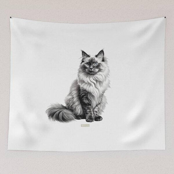 Item preview, Ragdoll Cat designed and sold by Freewebnuaiart.