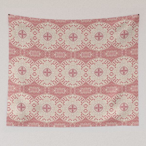 Item preview, Floral Tiles in Red designed and sold by SillyGyaru.