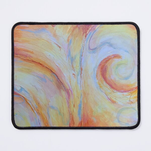 Aperçu de l'œuvre Peinture acrylique abstraite "Light Breaths" créée et vendue par KatarinaEva.