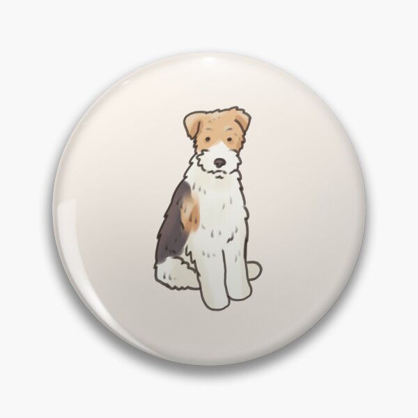 Item preview, Cute Wire Fox Terrier dog illustration designed and sold by Artofmayara.