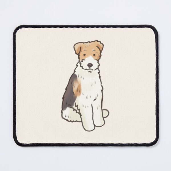 Item preview, Cute Wire Fox Terrier dog illustration designed and sold by Artofmayara.