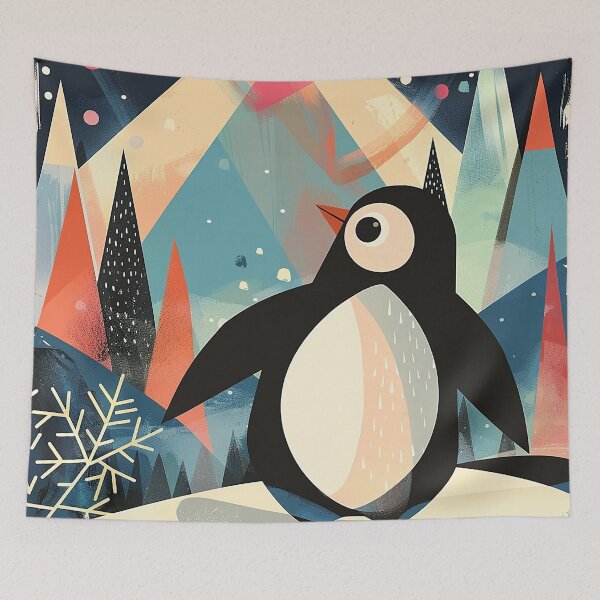 Item preview, Penguin Illustration Art designed and sold by nomiraclehere.