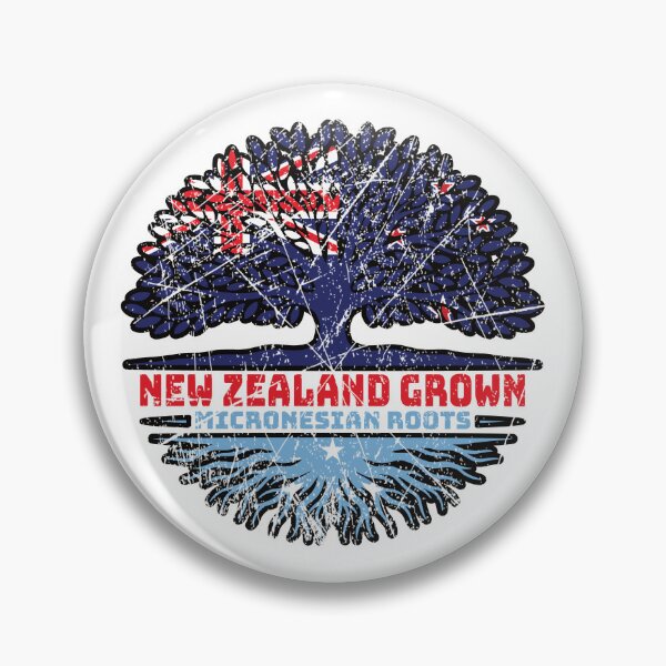 Item preview, Micronesia Micronesian New Zealander New Zealand Tree Roots Flag designed and sold by FlagX.