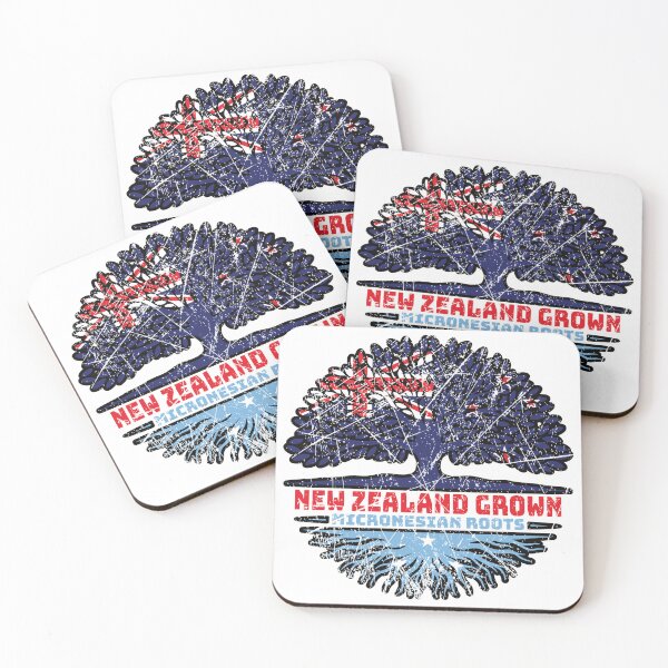 Item preview, Micronesia Micronesian New Zealander New Zealand Tree Roots Flag designed and sold by FlagX.