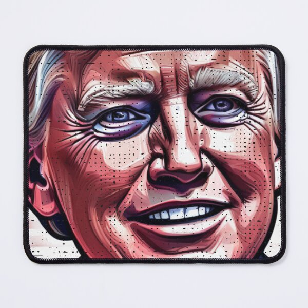 Item preview, Blonde-haired future US president stands up for photo shoot designed and sold by Purpleflex.