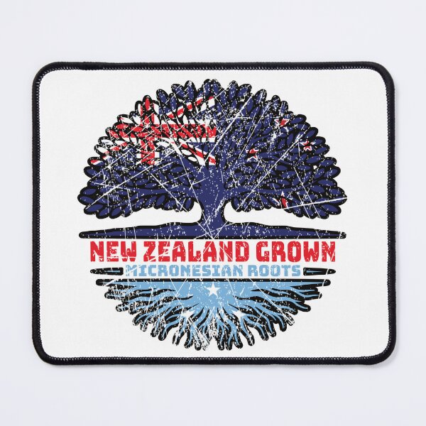 Item preview, Micronesia Micronesian New Zealander New Zealand Tree Roots Flag designed and sold by FlagX.