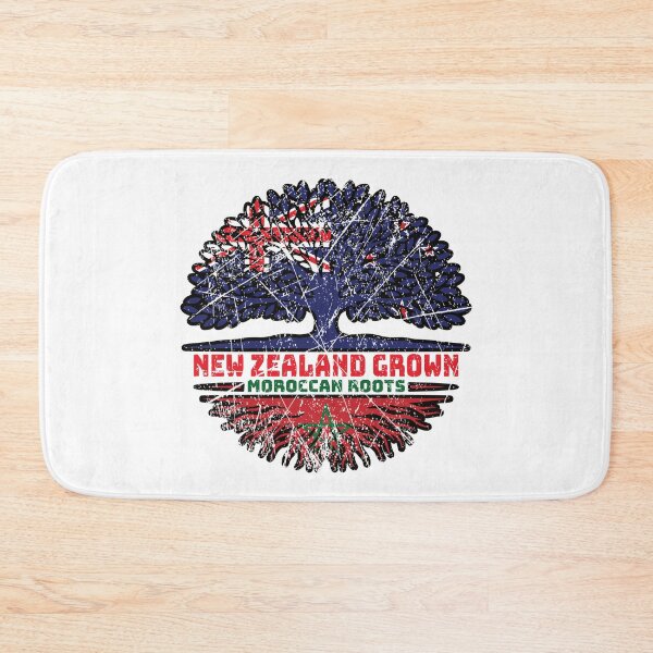 Item preview, Morocco Moroccan New Zealander New Zealand Tree Roots Flag designed and sold by FlagX.