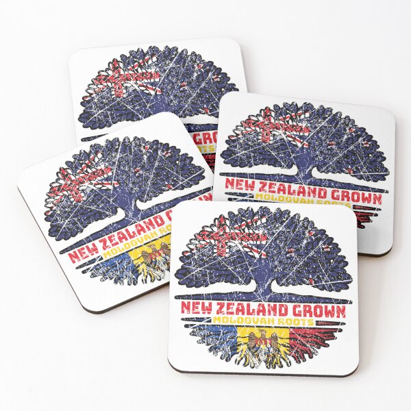 Item preview, Moldova Moldovan New Zealander New Zealand Tree Roots Flag designed and sold by FlagX.