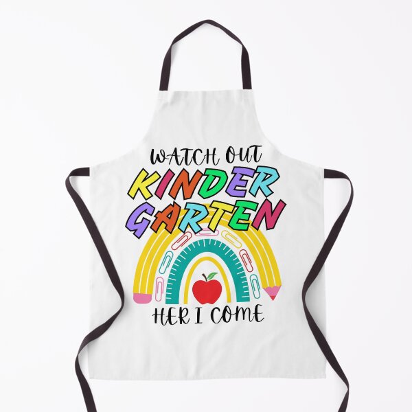 Item preview, Watch Out Kindergarten Here I Come rainbow Back To School designed and sold by sumajouda.