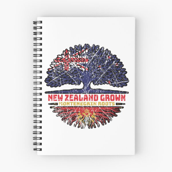 Item preview, Montenegro Montenegrin New Zealander New Zealand Tree Roots Flag designed and sold by FlagX.