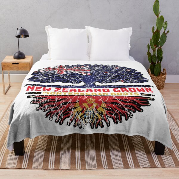 Item preview, Montenegro Montenegrin New Zealander New Zealand Tree Roots Flag designed and sold by FlagX.