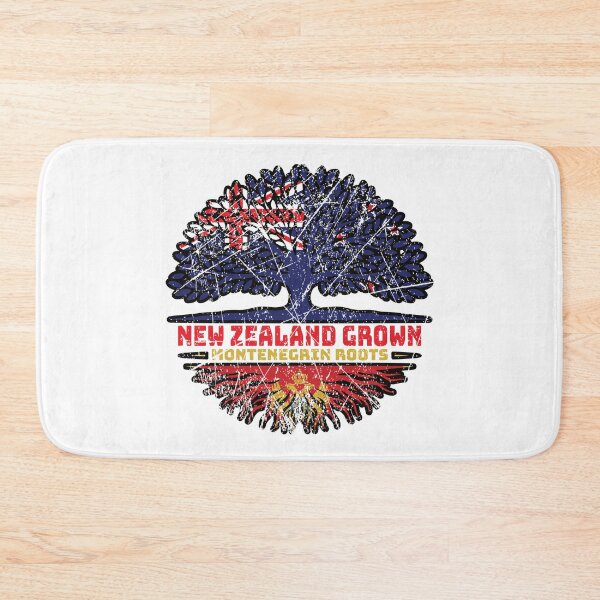 Item preview, Montenegro Montenegrin New Zealander New Zealand Tree Roots Flag designed and sold by FlagX.