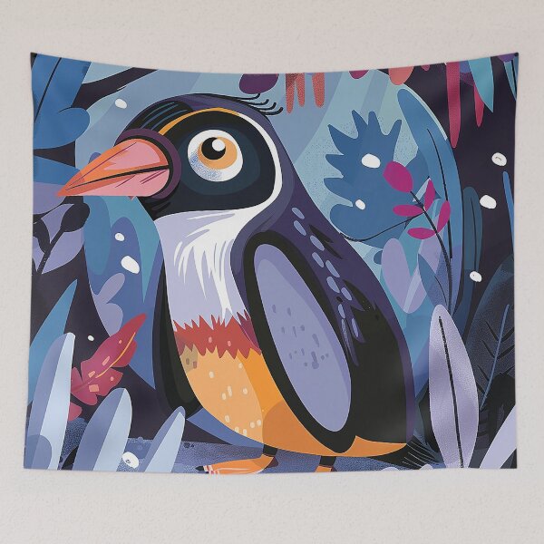 Item preview, Penguin Illustration Art designed and sold by nomiraclehere.