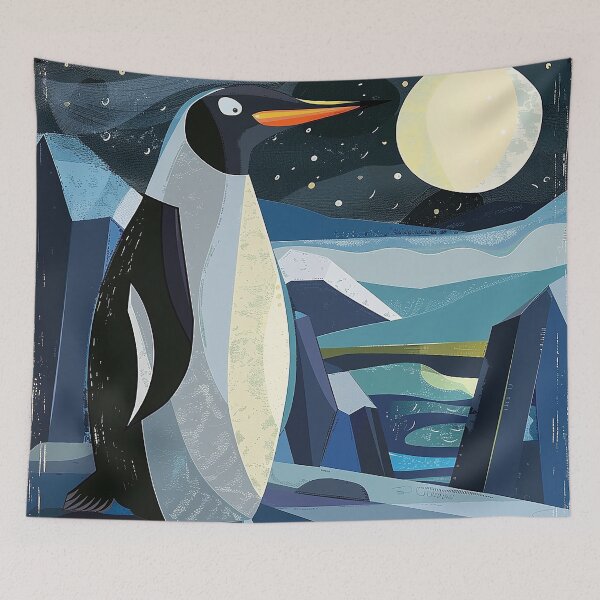 Item preview, Penguin Illustration Art designed and sold by nomiraclehere.