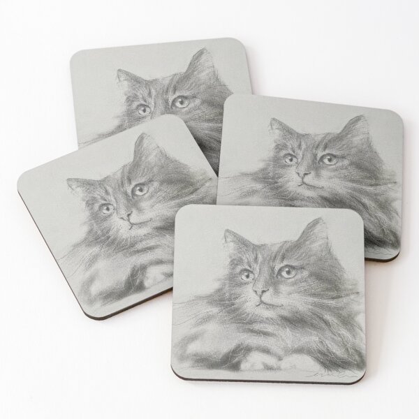 Item preview, Gazing Cat designed and sold by EsmiArt.