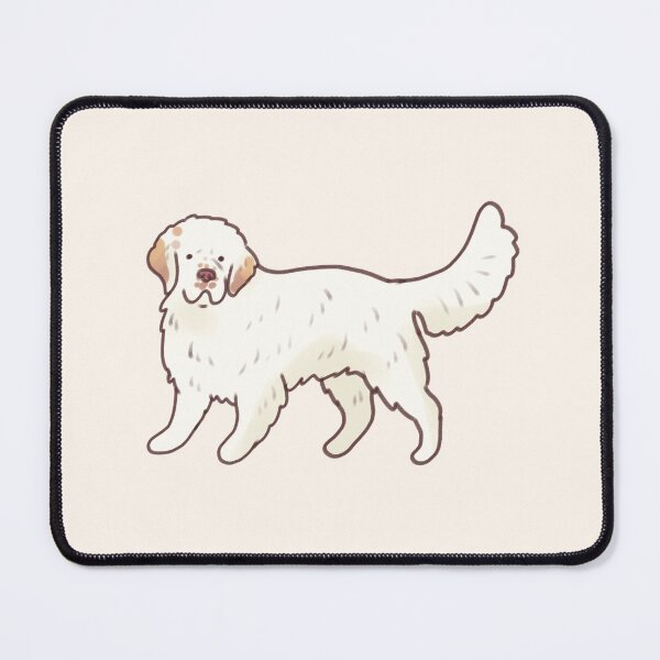 Item preview, Clumber Spaniel dog illustration designed and sold by Artofmayara.