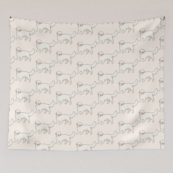 Item preview, Clumber Spaniel dog illustration  designed and sold by Artofmayara.