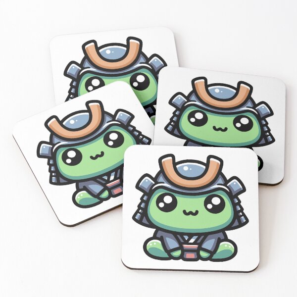 Item preview, Samurai Frog! Cute Frog designed and sold by PMCreative.
