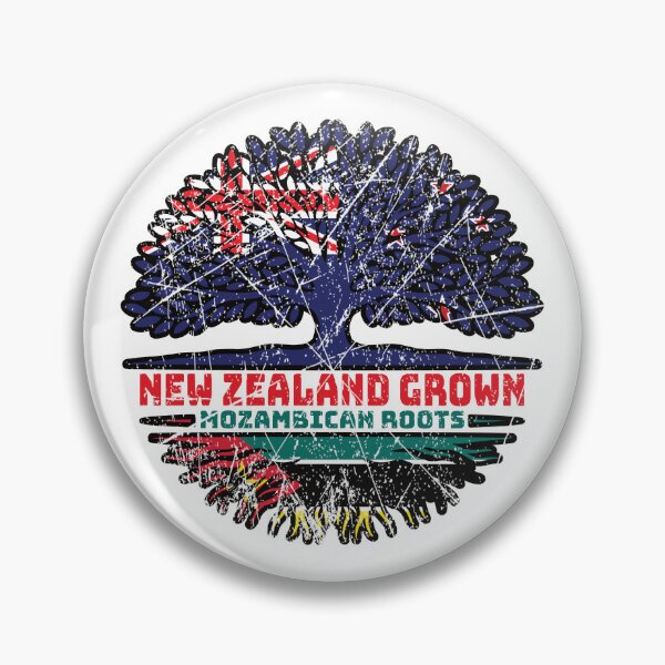 Item preview, Mozambique Mozambican New Zealander New Zealand Tree Roots Flag designed and sold by FlagX.