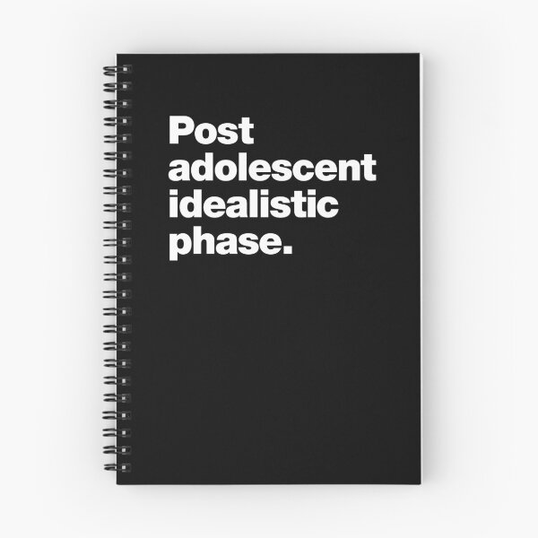 Item preview, Post adolescent idealistic phase designed and sold by chestify.