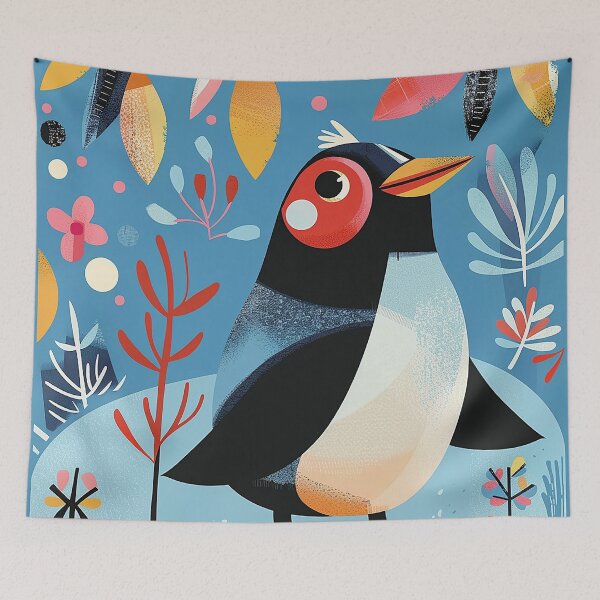 Item preview, Penguin Illustration Art designed and sold by nomiraclehere.