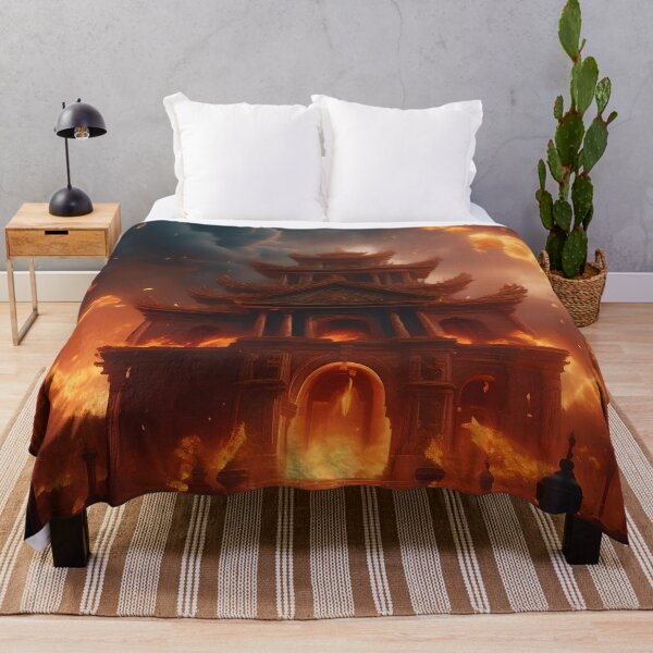 Item preview, Mansion on flames designed and sold by Grandcreators.