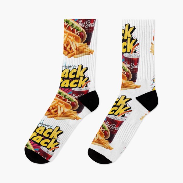 Item preview, "Snack Attack" Vintage fast food Ads designed and sold by OneLastWish.