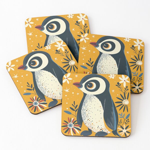 Item preview, Penguin Illustration Art designed and sold by nomiraclehere.