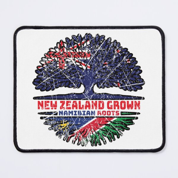 Item preview, Namibia Namibian New Zealander New Zealand Tree Roots Flag designed and sold by FlagX.